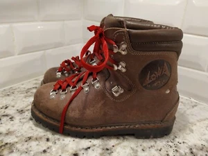 LOWA VINTAGE HIKING BOOT WOMEN 6.5, 37 EURO, Men's 5.5 Mountaineering GERMAN s6 - Picture 1 of 6