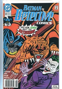 BATMAN DETECTIVE Comics #623 Signed by John Ostrander & Mike KcKone C/W COA - Picture 1 of 2