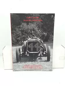 POULAIN LE FUR TIME & SPEED CAR AUTOMOBILE AUCTION CATALOG JUNE 2002 PARIS - Picture 1 of 12