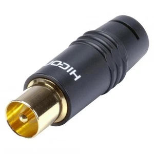 Hicon HI-ANCM02 Gold Plated Ptfe-Isoliert From Sommercable Antenna Plug - Picture 1 of 1