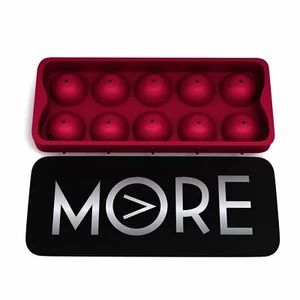ICE MOLD ECO-FRIENDLY 10-CAVITY SILICONE ICE BALL MOLD - Picture 1 of 12