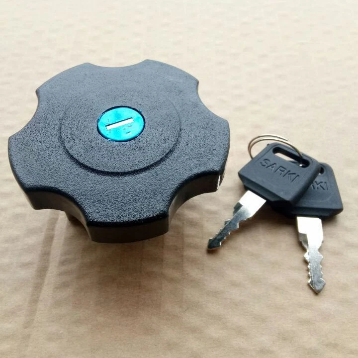 Cubierta de bloqueo de tapa de tanque de combustible para Yamaha TTR250 TW225 DT230 DT200WR XS400 XT600 Foto 1 de 3