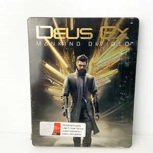 Deus Ex: Mankind Divided - Steelbook - PS4 - Probado y funcionando - Envío gratuito - Imagen 1 de 4
