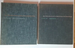 Introduction to American Archaeology Complete 2 Volume Set 1966 Gordon R Willey - Imagen 1 de 11
