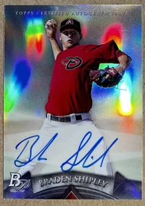 2014 Bowman Platinum Braden Shipley Auto AP-BS - Picture 1 of 2