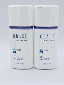 Obagi Nu-Derm AM/PM Toner 2 fl oz/ 59ml. Facial Toner Travel Size *No Box* - Picture 1 of 4