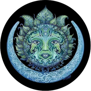 Green Woman Spare Tire Cover -Add your tire size in NOTES during checkout - Picture 1 of 4