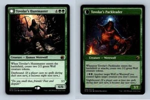 Tovolar's Huntmaster / Packleader #204 MTG Innistrad Midnight Hunt Rare 2021 TCG - Picture 1 of 1