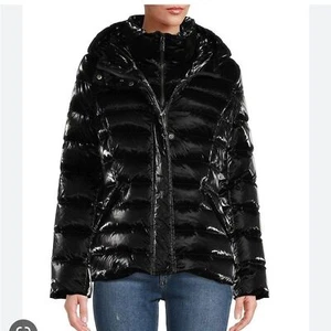 Dawn levy Kimmy hooded shine puffer size medium - Picture 1 of 8