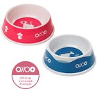 SONY aibo Food and Drink Bowl 2 Kinds Material Melamine Red and Blue JAPAN NEW