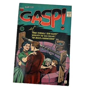 GASP! #1 HTF March 1967 American Comics Group Lou Wahl Cover Hard to Find VTG - Picture 1 of 12