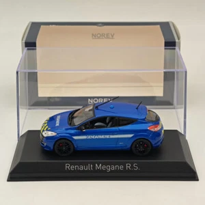 Norev 1/43 Renault Megane R.S. GENDARMERIE Diecast Models Car Collection Blue - Picture 1 of 7