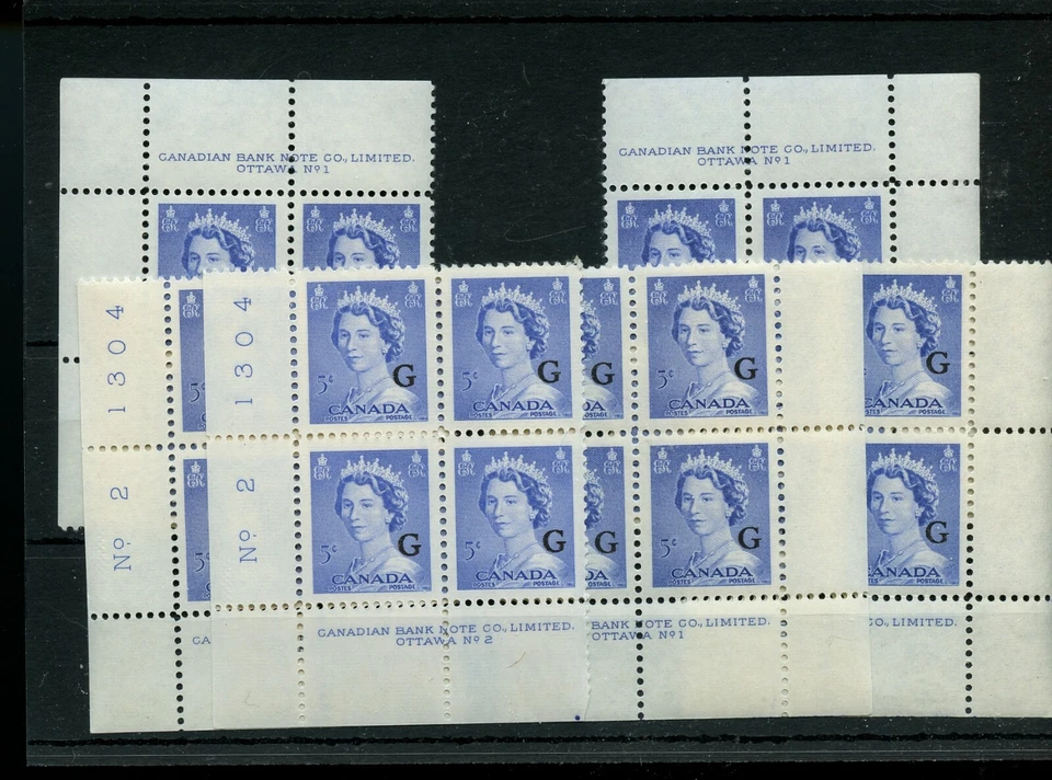 Placa KARSH O37 G sobreimpresión negra #1 y 2 en estado bastante bueno MNH Cat $5,50 RAMDOM PICK 1 sellos Canadá Foto 1 de 1