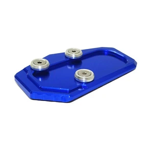 Kickstand Side Stand Enlarger Foot Plate Pad Blue For 2014-2018 BMW R1200RT K52 - Picture 1 of 7
