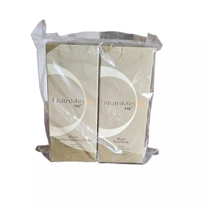 Arbonne NutriMin C RE9 REveal Facial Scrub 4oz & Deep Pore Cleansing Masque 5oz - Picture 1 of 2