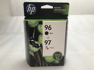 Original HP 96/97 Negro+Color OfficeJet 7210 7310 7410 B8350 9800 Exp. Marzo 2015 Foto 1 de 4