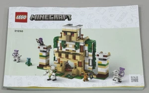 Lego Minecraft 21250 MANUAL BOOK ONLY for the Minecraft The Iron Golem Fortress - Picture 1 of 2