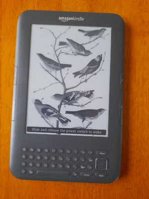 Amazon 4GB 3rd Generation Kindle Keyboard  WI FI  Graphite - Image 1 of 4