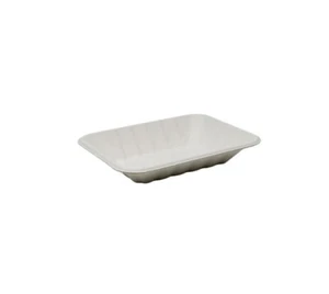 Bagasse chippy trays x 125 Takeaway fish&chip Party Buffet BBQ Tray Eco friendly - Picture 1 of 6