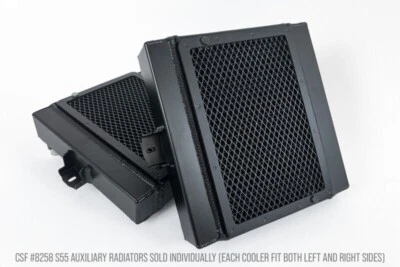 Radiadores auxiliares CSF 8258 para BMW F8X M3/M4/M2C com protetores de rocha (vendido individualmente - Imagem 1 de 4