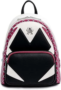 Loungefly Marvel Spider Gwen Cosplay Womens Double Strap Shoulder Bag Purse - Picture 1 of 6