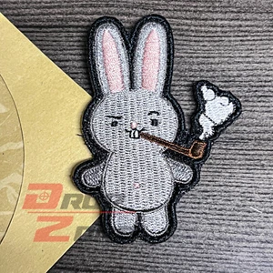 PDW Year of the Rabbit V2 Morale Patch Prometheus Design Pfeife Bushcrafty Bunny - Bild 1 von 2