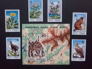 1985 - Romania - Parco Nazionale - Retezat, Michel 4172 - 4177, Bk.218 nuovo di zecca - Foto 1 di 1