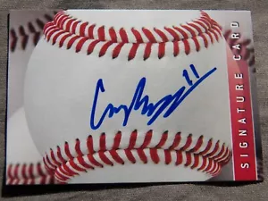 Baltimore Orioles Coby Mayo signed Autogrammkarte - Bild 1 von 1