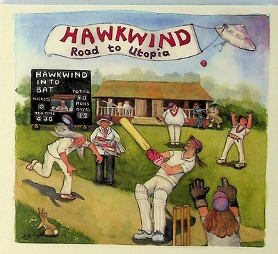 Hawkwind -Road To Utopia -Digipak CD -NEW (2018) Psych -Space Rock (Cherry Red)  - Image 1 of 2