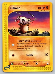 Cubone Common Aquapolis 072/147 casi nuevo - Imagen 1 de 2