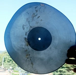 USSR GEORGIAN X-RAY ROENTGEN bones RECORD UNIQUE ITEM AUTHENTIC unknown folk - Foto 1 di 3