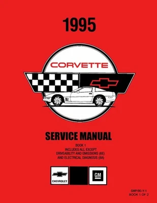 Manual de servicio para Chevrolet Corvette 1995 Foto 1 de 4