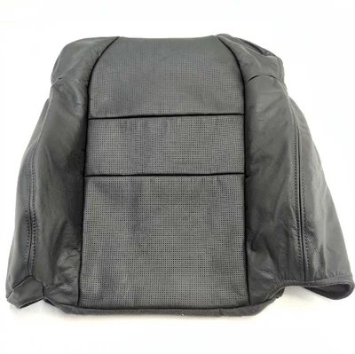 New OEM genuine Honda L Front Upper Leather Seat Cover 2004-2006 Acura MDX Black - Image 1 of 4