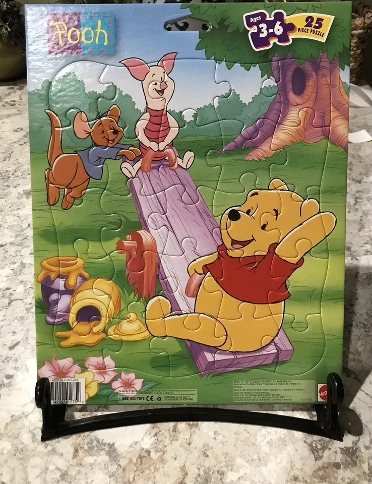 Rompecabezas Bandeja Completa Winnie The Pooh 1997 Raro De Colección 25 Piezas Foto 1 de 3