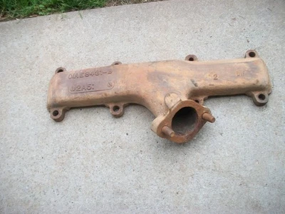 Ford Thunderbird Fairlane Galaxie 1960-1962 BONITO 390 colector de escape con fecha 1D27 Foto 1 de 4