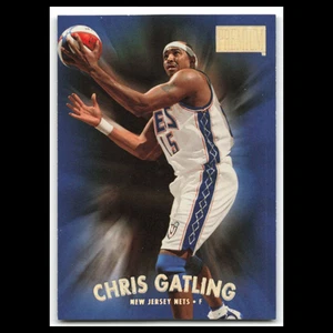 Chris Gatling #144 1997 SkyBox Premium New Jersey Nets Basketball Card NBA NM - Picture 1 of 3