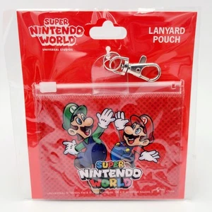 EPIC Universe Super Nintendo World Mario Luigi Lanyard Pouch Universal Studios - Imagen 1 de 1