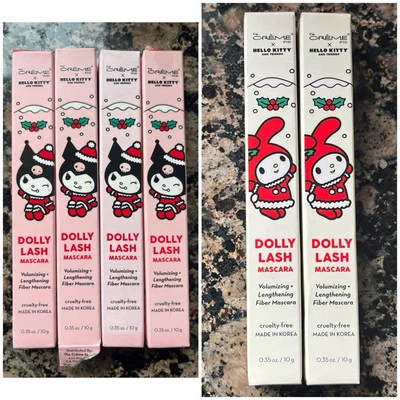 NUEVO Lote de 6 Dolly Lash Mascara Crème Shop x Hello Kitty & Friends Maquillaje Foto 1 de 4