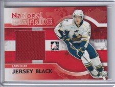  2010-11 ITG Heroes and Prospects National Pride Jerseys Black Lars Eller /80*