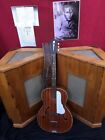 Billy Fury's first   guitar Antoria Semi  Acoustic plus his hifi  speakers