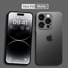 For iPhone 14 15 13 12 Pro Max 11 XS Ultra-thin Shockproof Matte Hard Case Cover