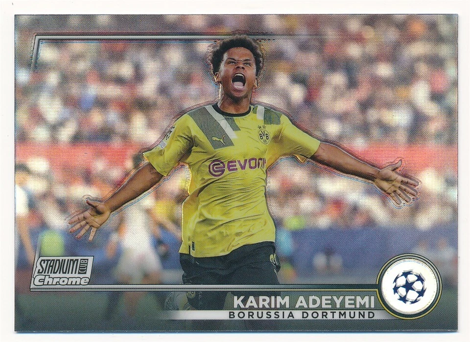 KARIM ADEYEMI 2023 TOPPS STADIUM CLUB CHROME REFRACTOR #27 MINT - Image 1 of 1