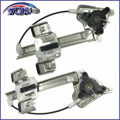 Power Window Regulator Only Rear Left Right For 01-03 Oldsmobile Aurora 2PCS - Image 1 of 4