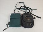 Multi Brand Women's Green Black Inner Pocket Adjustable Strap Mini Crossbody Bag