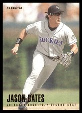 1996 Fleer #359 Jason Bates Colorado Rockies