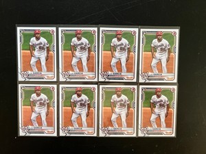 8x LUIS GARCIA  NATIONALS RC  2021 BOWMAN #5