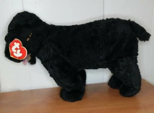 Cinders Ty Beanie schwarz Hund Größe 10" Länge 18" - Bild 1 von 5