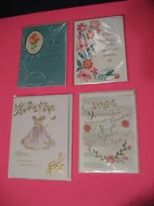 4 Tarjetas Papiro Día de la Madre - MAMÁ - Lote Surtido - ¡Nuevas! - Imagen 1 de 5