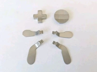 Conjunto de pás e almofadas de controle Xbox Elite Series 1 metal aço inoxidável - Imagem 1 de 2