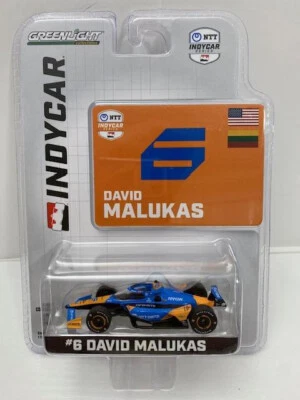 GREENLIGHT INDY DIECAST 2024 DAVID MALUKAS #6 ARROW McLAREN 1/64 INDYCA - Image 1 of 2